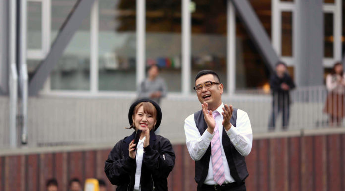 たかみな関大にサプライズ来学 校内放送に生出演