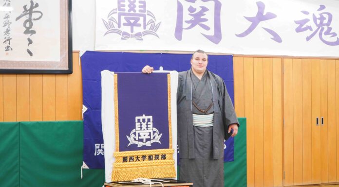 関大から大関に!関西大学とゆかりが深い安青錦関「日本のふるさとみたいな感じ」「だいぶお世話になった」千里山キャンパスの思い出の場所も語る