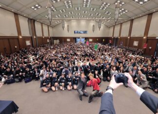 関西大学の一人暮らし新入生829人集合!大・インスタ交換会に 千里山キャンパスで新入生歓迎の集い